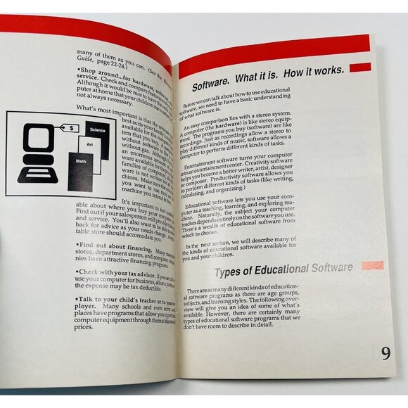 1987 Booklet EVERYTHING YOU NEED TO KNOW ABOUT COMPUTER LEARNING Paula Polley - Picture 3 of 4